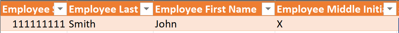 Employee Data